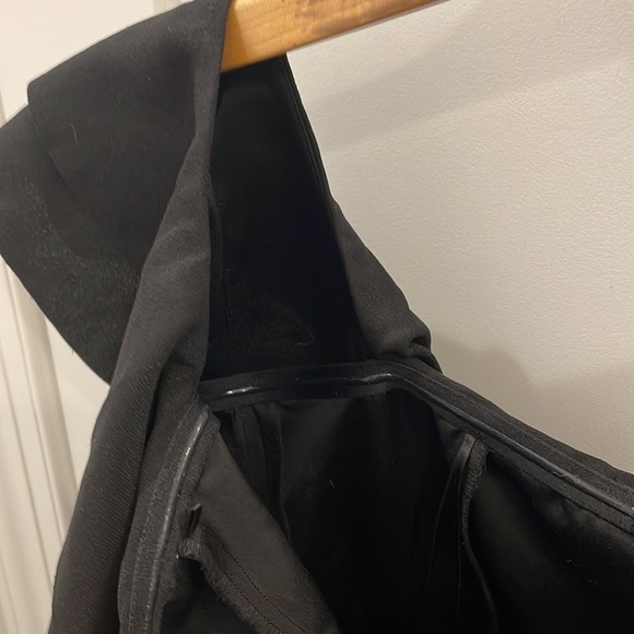 Banana Republic Black Ruffle Dress - Picture 5 of 7